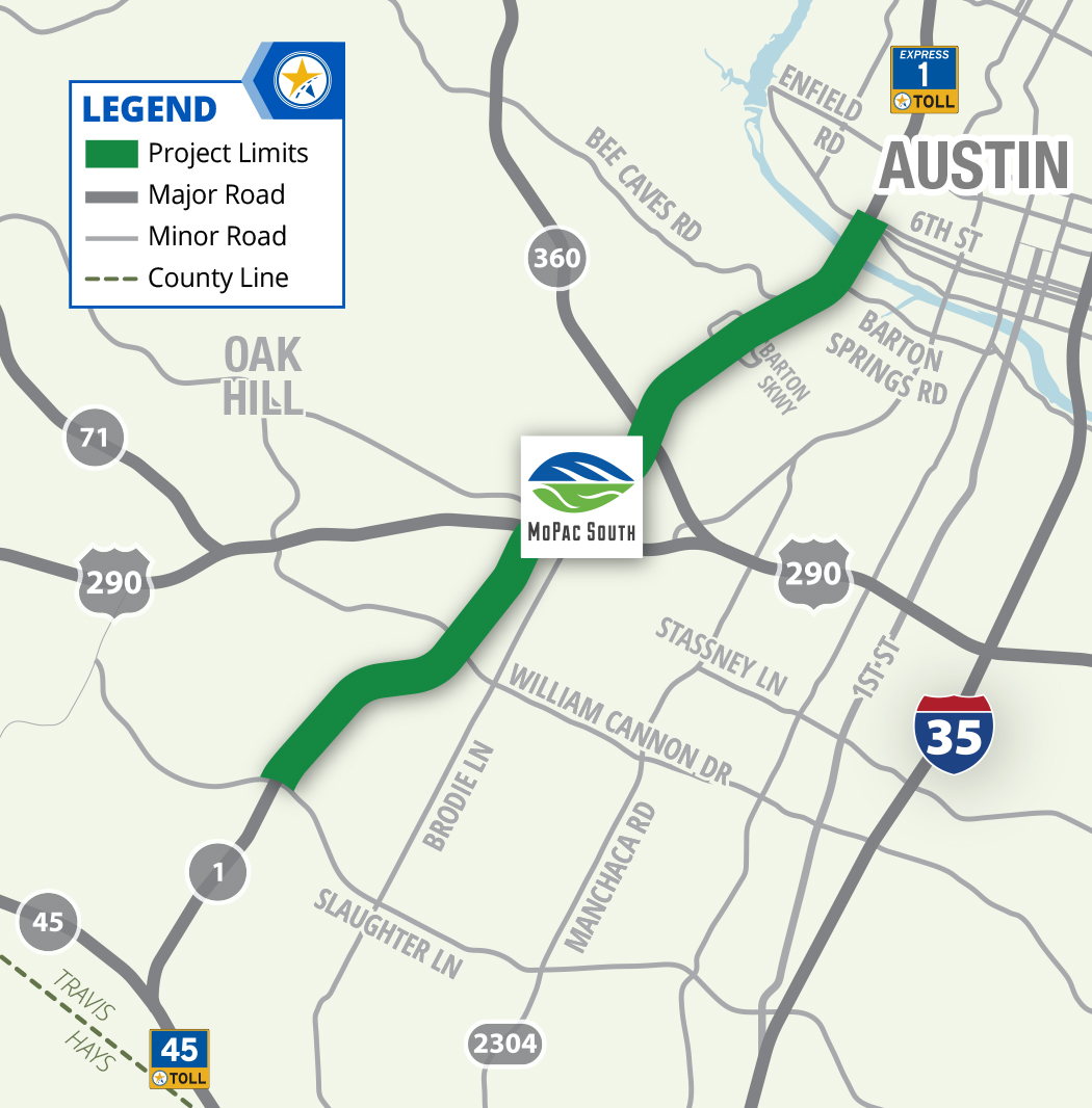 Maps | MoPac South Environmental Study